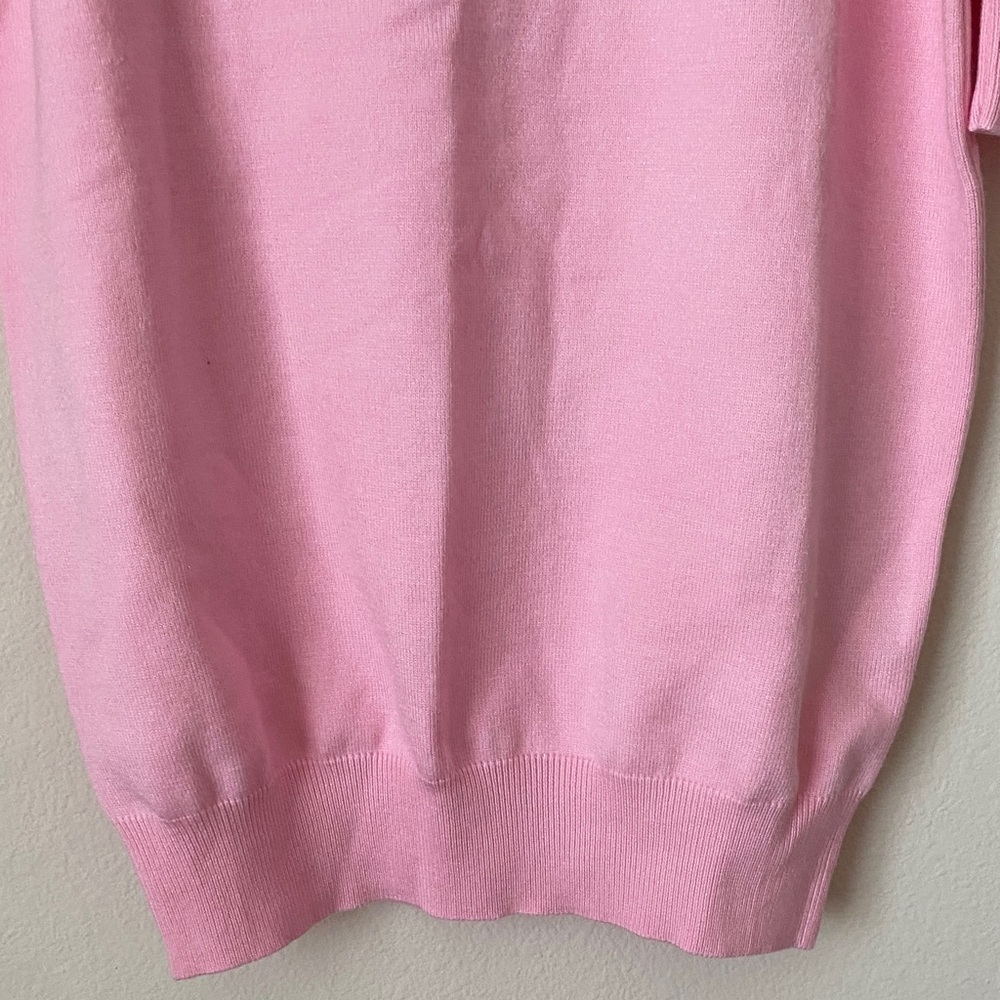 Vine & Love Pink Puff Sleeve Sweater - Picture 6 of 7